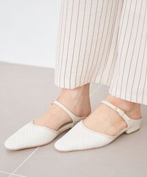 le.coeur blanc | 《WEB限定アイテム》メッシュミュール(パンプス)