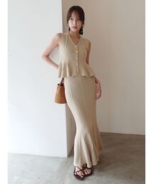 LAGUNAMOON | マーメイドリブニットスカート(スカート)