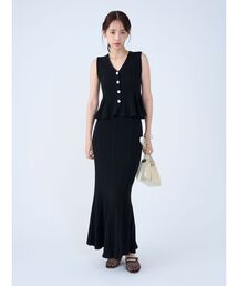 LAGUNAMOON | マーメイドリブニットスカート(スカート)