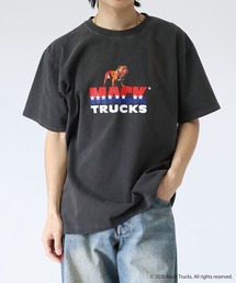 MACK TRUCKS PIGMENT T-SHIRT 厚手 6.6oz クルーネック ユニセックス コットン100% 半袖