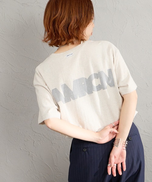 Americana/アメリカーナ] AMERCN バックプリントTシャツ（Tシャツ