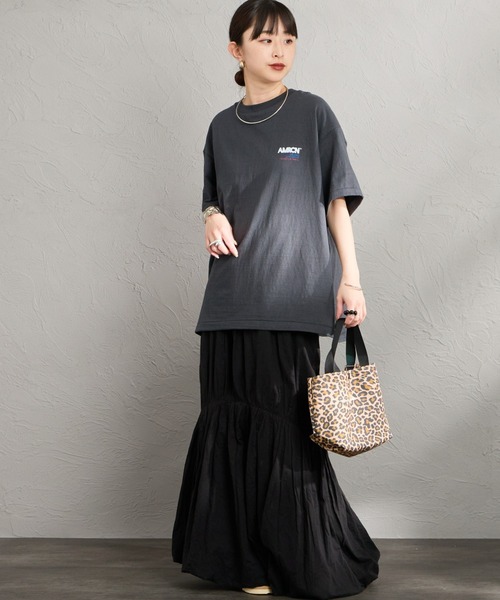 AMERICANA（アメリカーナ）の「[Americana/アメリカーナ] AMERCN バックプリントＴシャツ（Tシャツ/カットソー・レディース・オートミール/ブラック/グレー・ONE SIZE）」の14枚目の写真