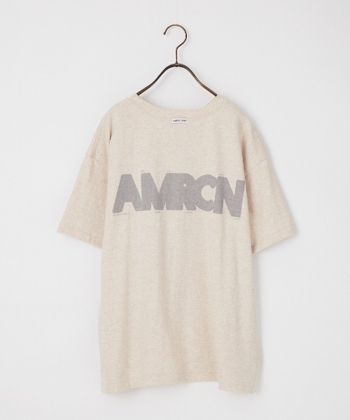 Americana/アメリカーナ] AMERCN バックプリントTシャツ（Tシャツ