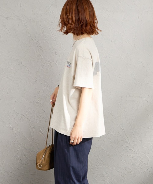 Americana/アメリカーナ] AMERCN バックプリントTシャツ（Tシャツ