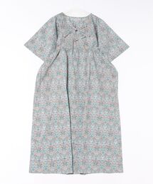 KID BLUE（キッドブルー）の「キッドブルー -２６ＬＩＢＥＲＴＹプリント -5分袖ワンピース -KODR345 -kidblue（ワンピース）」