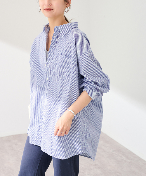 INDIVIDUALIZED SHIRTS クラシックフィットビッグシャツ（シャツ