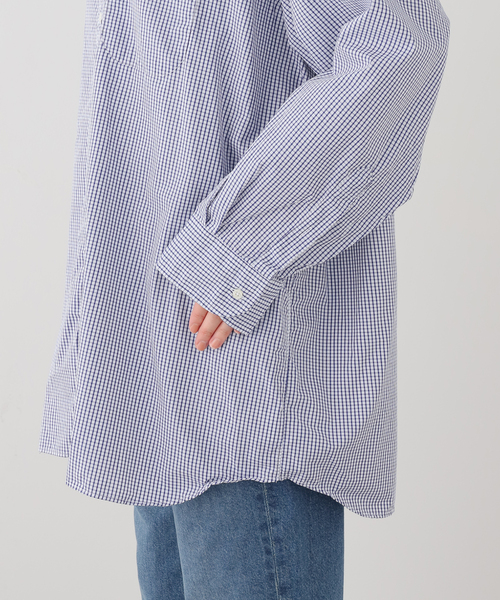 FRAMeWORK（フレームワーク）の「INDIVIDUALIZED SHIRTS クラシックフィットビッグシャツ（シャツ/ブラウス・レディース・ネイビー・FREE）」の20枚目の写真