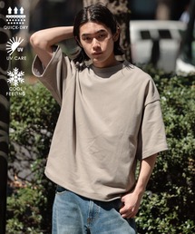 BAYFLOW（ベイフロー）の「[WEB限定]機能性2WAYポンチドロストベーシックTEE【接触冷感 吸水速乾 UVカット 遮熱】（Tシャツ/カットソー）」