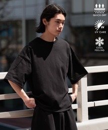 [WEB限定]機能性2WAYポンチドロストベーシックTEE【接触冷感/吸水速乾/UVカット/遮熱】