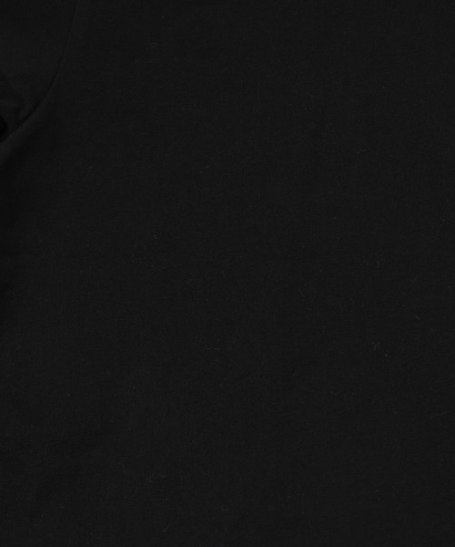 BAYFLOW（ベイフロー）の「[WEB限定]機能性2WAYポンチドロストベーシックTEE【接触冷感/吸水速乾/UVカット/遮熱】（Tシャツ/カットソー・メンズ・ベージュ/チャコールグレー/杢グレー/ブラック/オリーブ・SMALL/MEDIUM/LARGE）」の9枚目の写真