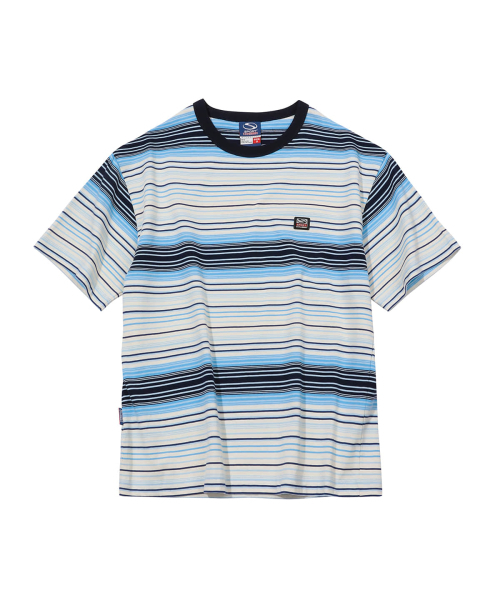 SPORT CHAMBER(スポーツチャンバー)の「SCグリッチTシャツ(スカイブルー)(Tシャツ/カットソー・レディース・その他・1/2/3)」の1枚目の写真
