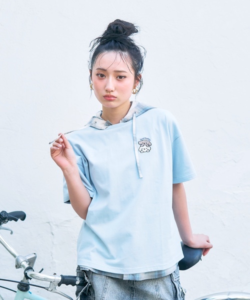 綿100%/GOODPRICE】アニマルフレンズ4カットモチーフ半T（Tシャツ