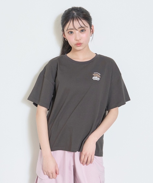 綿100%/GOODPRICE】アニマルフレンズ4カットモチーフ半T（Tシャツ