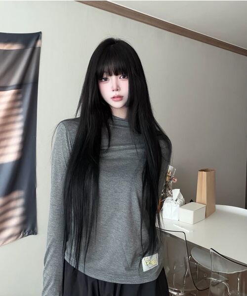 chancechance(チャンスチャンス)の「CEC LIGHTWEIGHT LABEL HOODIE (BROWN)(Tシャツ/カットソー・レディース・その他・FREE)」の6枚目の写真