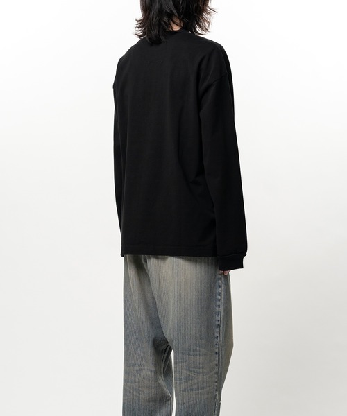 Maison MIHARA YASUHIRO(メゾンミハラヤスヒロ)の「ERIC Printed Long Sleeve T-shirt(Tシャツ/カットソー・メンズ・ホワイト・44)」の9枚目の写真