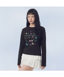 Cross Doodle Long Sleeve_Black