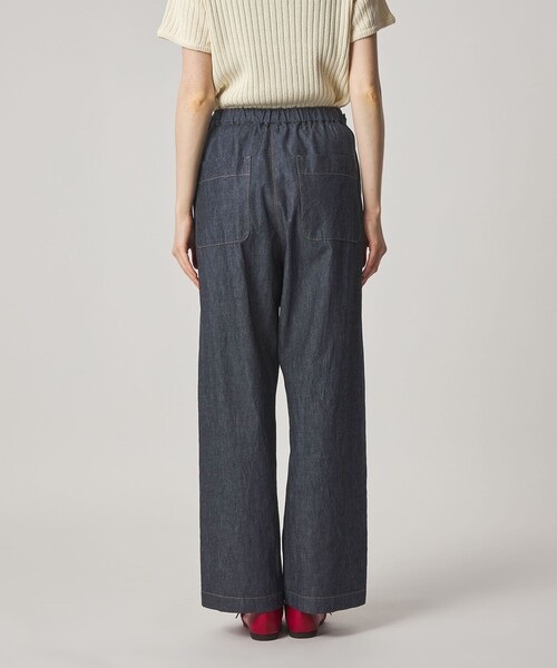 Steven Alan(スティーブンアラン)の「<Steven Alan>ライトオンスデニム ワイドパンツ(デニムパンツ・レディース・ブラック/ネイビー・S/M)」の9枚目の写真