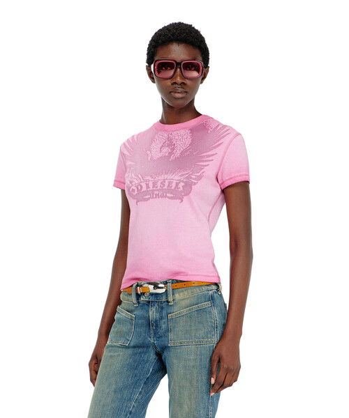 ディーゼル　レディース　tシャツ レディース DIESEL ウィメンズ Tシャツ