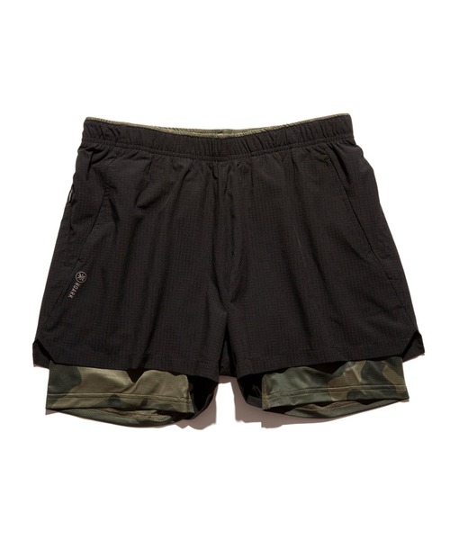 Lafayette(ラファイエット)の「ロアーク【ROARK RUN AMOK】 -ショーツ【RUN AMOK BOMMER 3.5 SHORTS BLACK RS330-BLK】(その他パンツ・メンズ・ブラック・S/M)」の1枚目の写真