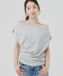 3way drape t-shirt（3ウェイドレープティーシャツ）
