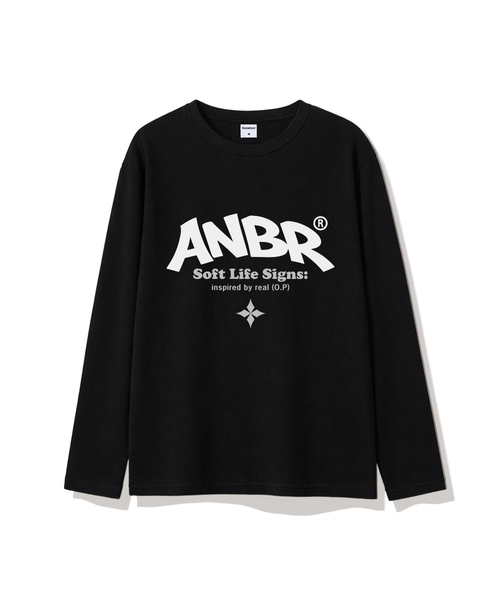 ANEWBROS（アニュブロス）の「ライフアーチ レディース レイヤード ロングスリーブ 2カラー [ANBR_9002]（Tシャツ/カットソー・レディース・ブラック/ホワイト・X-LARGE/MEDIUM/LARGE）」の2枚目の写真