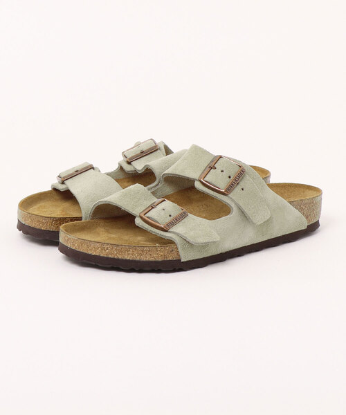 BIRKENSTOCK(ビルケンシュトック)の「ビルケンシュトック 051461 Arizona LEVE Taupe/アリゾナ スエードトープ レギュラー幅(サンダル・メンズ・ベージュ・39/40/41/42/43/44)」の1枚目の写真