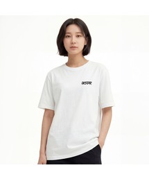 サンフラワーバックプリントグラフィック半袖Tシャツ
