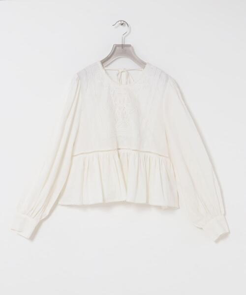 URBAN RESEARCH(アーバンリサーチ)の「Picchi Nia PALE LINEN(シャツ/ブラウス・レディース・ホワイト・FREE)」の2枚目の写真