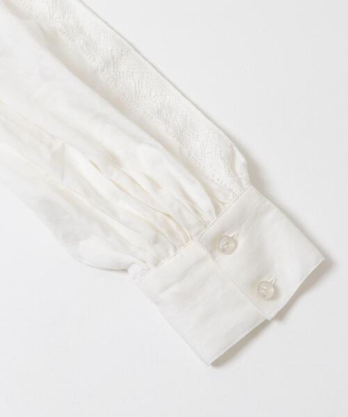 URBAN RESEARCH(アーバンリサーチ)の「Picchi Nia PALE LINEN(シャツ/ブラウス・レディース・ホワイト・FREE)」の4枚目の写真