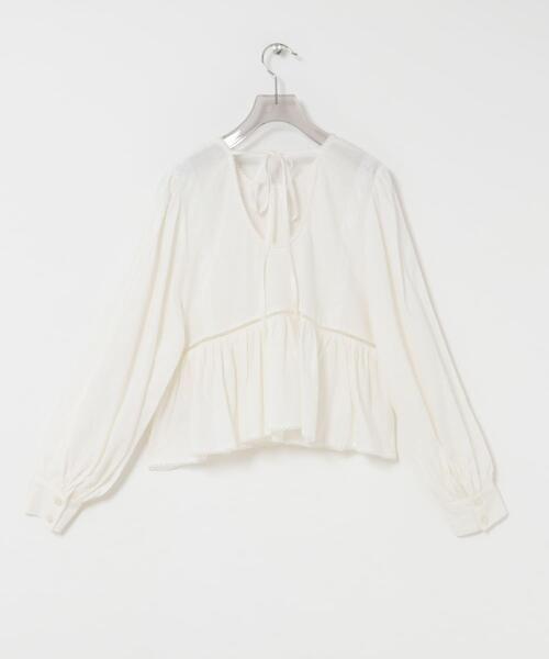 URBAN RESEARCH(アーバンリサーチ)の「Picchi Nia PALE LINEN(シャツ/ブラウス・レディース・ホワイト・FREE)」の5枚目の写真