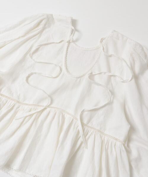 URBAN RESEARCH(アーバンリサーチ)の「Picchi Nia PALE LINEN(シャツ/ブラウス・レディース・ホワイト・FREE)」の6枚目の写真