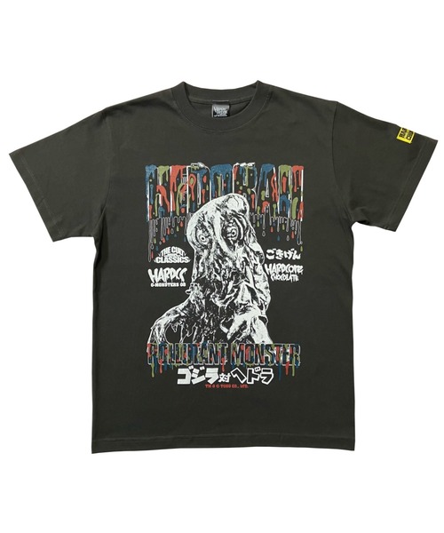 ハードコアチョコレート(ハードコアチョコレート)の「ヘドラ(公害スミ)(Tシャツ/カットソー・メンズ・スミクロ・LARGE/XX-LARGE/X-LARGE)」の2枚目の写真