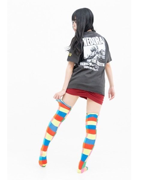 ハードコアチョコレート(ハードコアチョコレート)の「ヘドラ(公害スミ)(Tシャツ/カットソー・メンズ・スミクロ・LARGE/XX-LARGE/X-LARGE)」の5枚目の写真