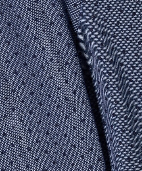 A DAY IN THE LIFE UNITED ARROWS(アデイインザライフユナイテッドアローズ)の「コモンプリント カッタウェイカラー ポロシャツ<A DAY IN THE LIFE>(ポロシャツ・メンズ・ライトブルー/ロイヤルブルー・M/XL/L)」の5枚目の写真