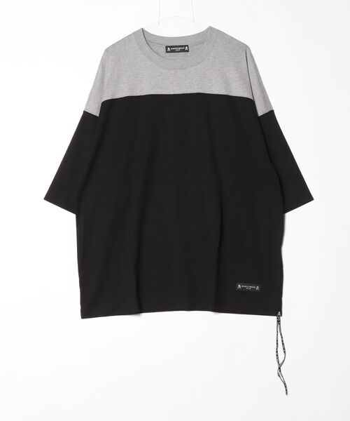 mastermind JAPAN(マスターマインド)の「BOXY FOOTBALL TEE(Tシャツ/カットソー・メンズ・グレー系その他・XL)」の1枚目の写真