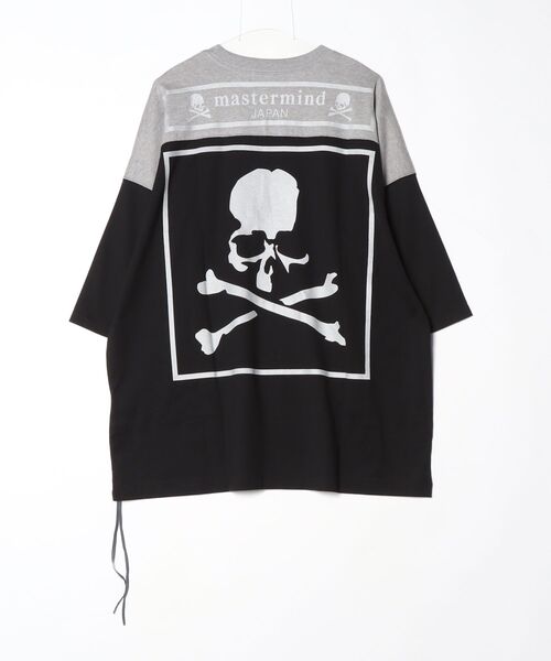 mastermind JAPAN(マスターマインド)の「BOXY FOOTBALL TEE(Tシャツ/カットソー・メンズ・グレー系その他・XL)」の2枚目の写真