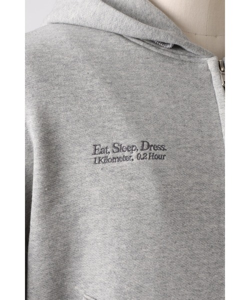 SHINYAKOZUKA（シンヤコヅカ）の「ordinary home old style zip hoodie(ISSUE#9)（パーカー・メンズ・ヘザーグレー/チャコール/ブラック・X-SMALL/SMALL/MEDIUM/LARGE）」の15枚目の写真