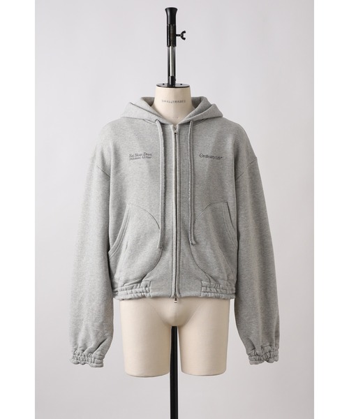 SHINYAKOZUKA（シンヤコヅカ）の「ordinary home old style zip hoodie(ISSUE#9)（パーカー・メンズ・ヘザーグレー/チャコール/ブラック・X-SMALL/SMALL/MEDIUM/LARGE）」の18枚目の写真