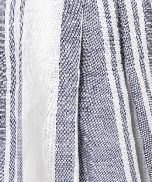 Spick & Span(スピックアンドスパン)の「【O'NEIL OF DUBLIN】ストライプソフトプリーツスカート◆(スカート・レディース・ネイビー/ブラウン/グリーン・MEDIUM/SMALL/X-SMALL)」の19枚目の写真