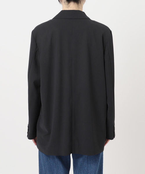 B.C STOCK（ベーセーストック）の「手洗い可 / 接触冷感 / UVケア / SUUSUU ジャケット（テーラードジャケット・レディース・ベージュ/ブラック・FREE）」の11枚目の写真