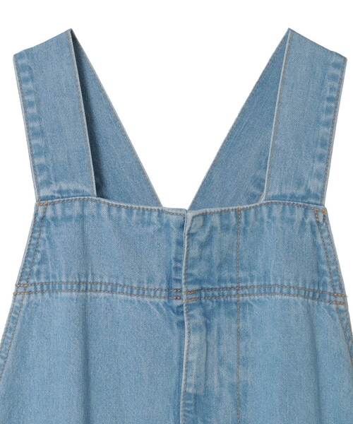 CURRENTAGE（カレンテージ）の「Loose fitting overall  (MEN'S)（サロペット/オーバーオール・メンズ・サックスブルー/ブルー・3）」の4枚目の写真