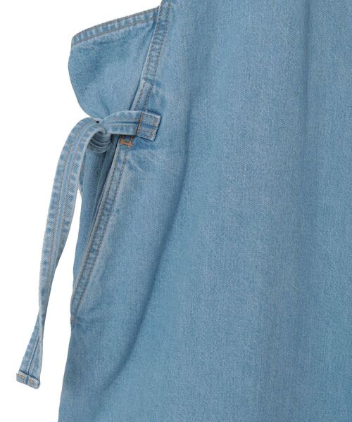 CURRENTAGE（カレンテージ）の「Loose fitting overall  (MEN'S)（サロペット/オーバーオール・メンズ・サックスブルー/ブルー・3）」の6枚目の写真