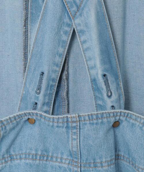 CURRENTAGE（カレンテージ）の「Loose fitting overall  (MEN'S)（サロペット/オーバーオール・メンズ・サックスブルー/ブルー・3）」の8枚目の写真