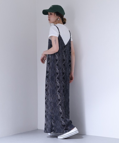 Ree&Mee(リーアンドミー)の「Ree&Mee カットスムース クリスタルプリーツ キャミワンピ ワンピース(ワンピース・レディース・その他2/その他3/その他1・L/M)」の6枚目の写真