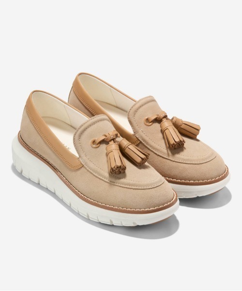 COLE HAAN(コールハーン)の「ゼログランド レクサンナ タッセル ローファー womens(モカシン/デッキシューズ・レディース・ベージュ・6.5/7/7.5/8/8.5/5/5.5/6)」の4枚目の写真