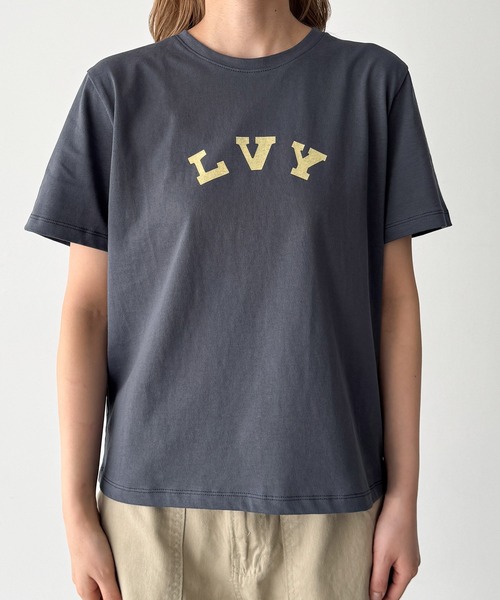CANAL JEAN（キャナルジーン）の「choice_cnl　LVY Tシャツ（Tシャツ/カットソー・レディース・ネイビー/サックスブルー/チャコールグレー/ホワイト・ONE SIZE）」の14枚目の写真
