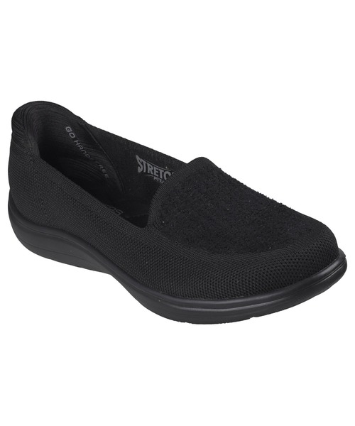 SKECHERS(スケッチャーズ)の「ハンズフリー スリップインズ:オンザゴー フレックス ラディアント コレット(スリッポン・レディース・ベージュ/ブラック・23cm/24.5cm/24cm/23.5cm)」の2枚目の写真
