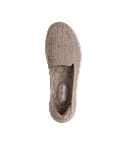 SKECHERS(スケッチャーズ)の「ハンズフリー スリップインズ:オンザゴー フレックス ラディアント コレット(スリッポン・レディース・ベージュ/ブラック・23cm/24.5cm/24cm/23.5cm)」の10枚目の写真