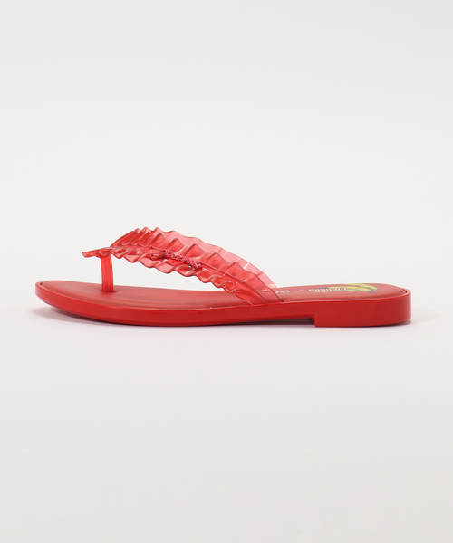 GANNI(ガニー)の「GANNI × Melissa Flip Flop(サンダル・レディース・レッド・38)」の2枚目の写真