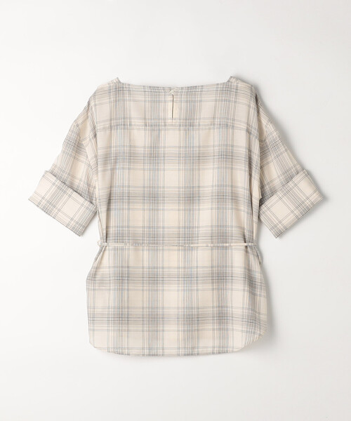 COMME CA(コムサ)の「〔 Sサイズ 〕 モノトーンシアーチェック ブラウス(シャツ/ブラウス・レディース・オフホワイト・5号)」の16枚目の写真